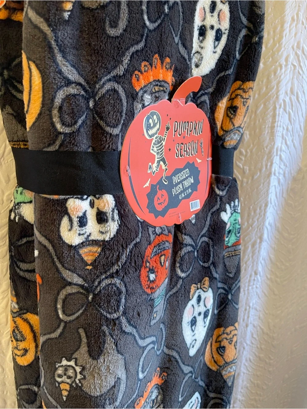 Pumpkin Season Oversized Throw Johanna Parker Inspired Design - NWT **